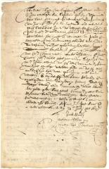 Declaration of George Woolsey that Fiscal van Dyck accepted a bribe from Thomas Willett to let his bark sail without inspection
