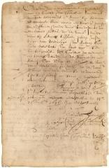 Bond of Augustyn Herrman as surety for Adriaen van der Donck
