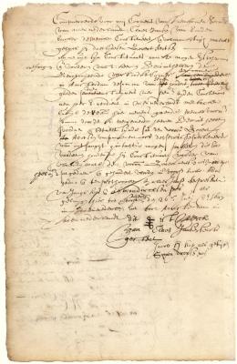 Power of attorney from Claes Jansen to Govert Aertsen to collect wages from the West India Company