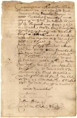 Power of attorney from Reynier Dominicus to Jan Willemsen Bos to collect money from the West India Company