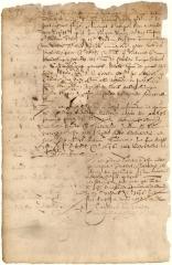 Promise of Lucas Rodenborch, director of the Island of Curaçao, W.I., to guarantee the master of the ship Het Wapen van Nieu Nederland against loss and damage for having broken bulk at Curaçao
