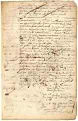 Contract of sale of a house and lot on Manhattan island from Jan Pietersen to Egbert van Borsum