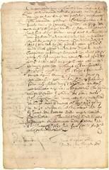 Deed from Gillis Pietersen van der Gouw to Pieter Ebel of a house and lot situated south of Fort Amsterdam