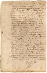 Contract of Jan Teunissen, schout of Breuckelen, to erect a house for Gerrit Douman, sergeant