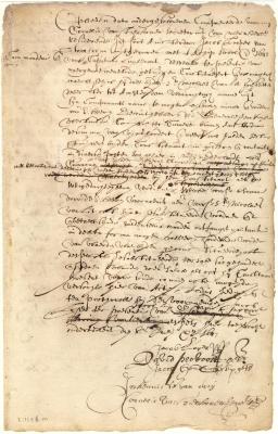 Power of attorney from Captain Jacob Loper to Nicolaes van Lit to receive moneys from the West India Company