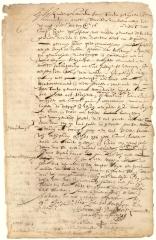 Declaration of Harmen Meyndertsen van den Bogaert and others respecting an attack by the Raritan Indians