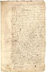 Antenuptial agreement of Marritje Symons, widow of Surgeon Pieter Vreucht, and Symon Joosten, providing for the widow's children by her first husband