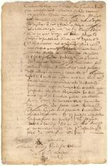 Contract of sale of a house and lot on Manhattan Island from Leendert Arenden to Tonis Nyssen