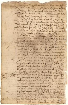 Lease from Cornelis van Tienhoven to Crigier Pisker and Gerrit Serdts of a parcel of land at Breuckelen, Long Island