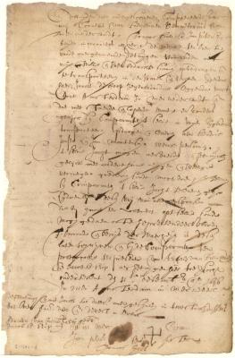 Bill of sale of a yacht from Thomas Hall and Jan Pietersen to Hendrick Jansen and Jan Martensen