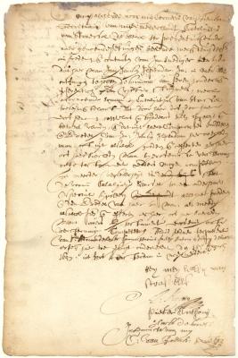 Bond of Catalyn van Straseele, widow of Jan Jansen van Ilpendam, in favor of Jan Snediger