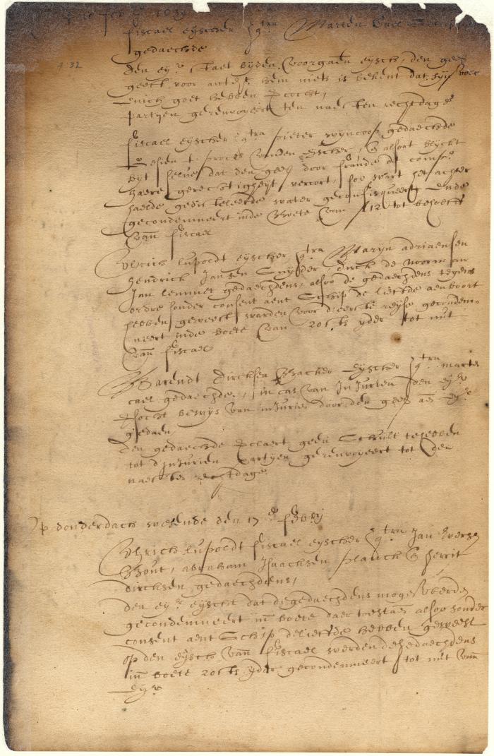 Dutch colonial council minutes, 10-17 February 1639