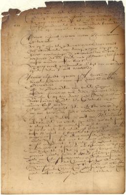 Dutch colonial council minutes, 25 November 1638