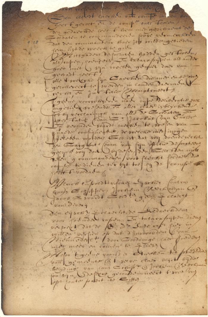 Dutch colonial council minutes, 2 December 1638