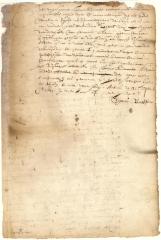 Re conveyance by Thomas Baxter to Isaac Allerton of his half-interest in a boat