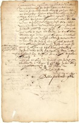 Note of Jan Jansen from Rotterdam to Hendrick Jansen, smith, for board, with power of attorney to collect the amount at Amsterdam