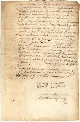 Power of attorney from Dirck Cornelissen Hoochlandt to Volckert Douwesen to receive money due him by the West India Company