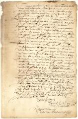 Power of attorney from Gillis Pietersen to his father-in-law Hendrick Jansen to collect certain debts in Holland