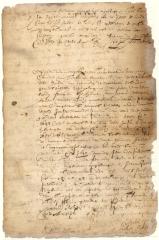 Contract of sale of a plantation on Manhattan island from P. van der Linden to E. Jansen