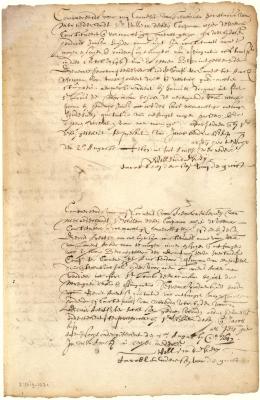 Power of attorney from Willem de Key to Hendrick Jansen to collect from the West India Company money earned by Samuel Dougan in Brazil