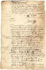 Power of attorney from Symon Joosten to Captain Johan de Fries to receive certain property in the hands of Barrebar Harmans at Flushing