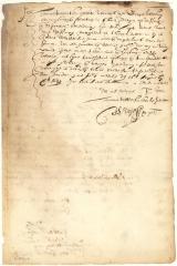 Deed from Thomas Robertson to George Wolsey for a house and plantation at Flushing, L.I.