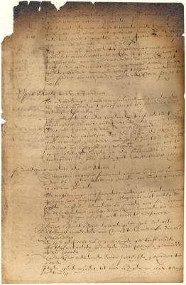 Dutch colonial council minutes, 14-21 October 1638