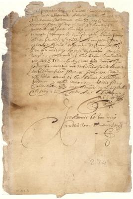 Power of attorney from Andries Hudde to Arnoldus van Hardenberg and Pieter Cornelissen to sell a plantation on Long Island