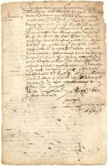 Power of attorney from Jan Nagel to Augustyn Herrman to collect wages earned by him as cadet in the service of the West India Company in New Netherland