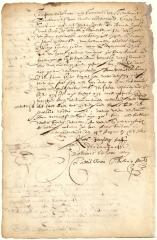 Declaration of Claes Jansen Kalf and Adriaen Jansen that Adam Roelantsen was thrown out of the tavern by order of Fiscal van Dyck
