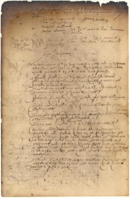 Dutch colonial council minutes, 11 August 1639