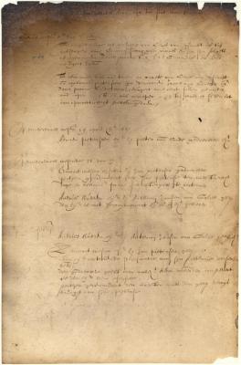 Dutch colonial council minutes, 5-26 January 1640