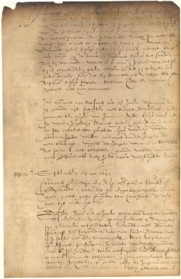 Dutch colonial council minutes, 11 September 1642