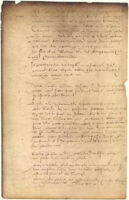 Dutch colonial council minutes, 25 September 1642