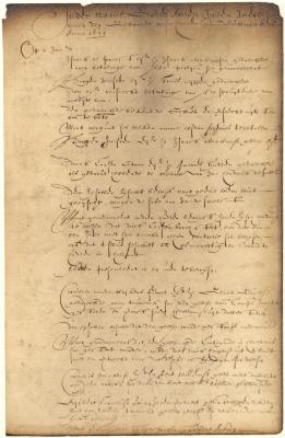 Dutch colonial council minutes, 2 January 1642