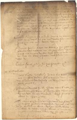 Dutch colonial council minutes, 11-18 September 1642