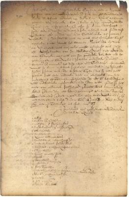 Dutch colonial council minutes, 20 June 1641