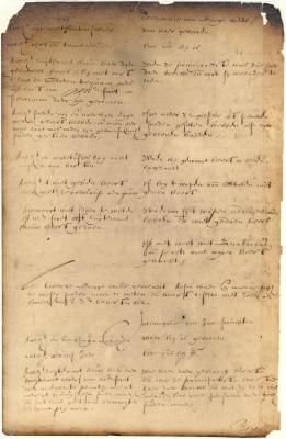 Dutch colonial council minutes, 16 May 1640