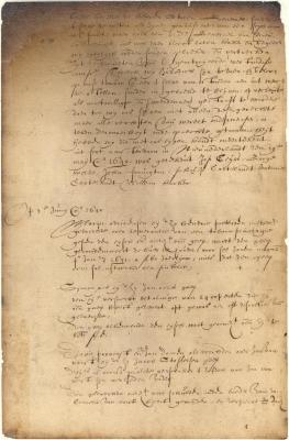 Dutch colonial council minutes, 7 June 1640