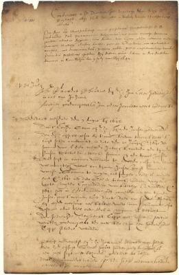 Dutch colonial council minutes, 9-30 July 1642