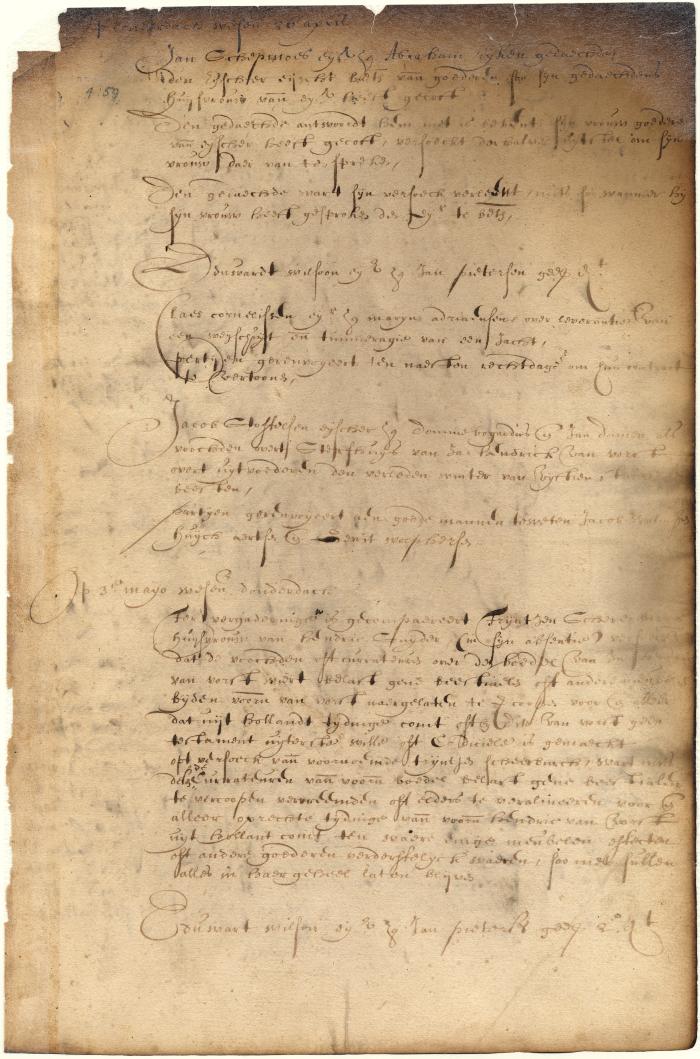 Dutch colonial council minutes, 26 April - 3 May 1640