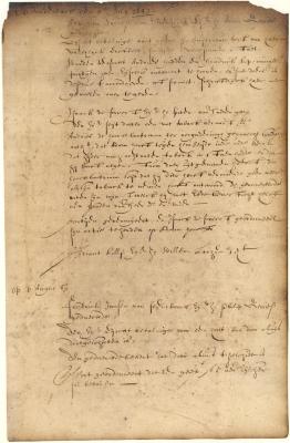 Dutch colonial council minutes, 9 July - 6 August 1643