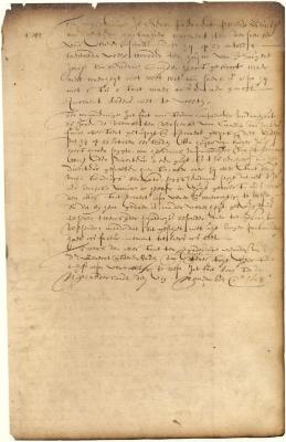 Dutch colonial council minutes, 6 November 1642