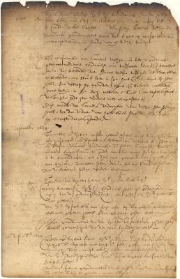 Dutch colonial council minutes, 25 November - 15 December 1644