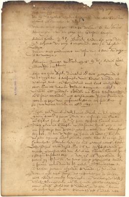 Dutch colonial council minutes, 20 October - 10 November 1644