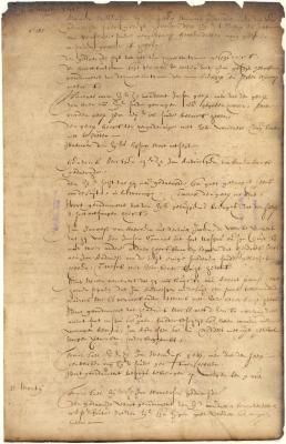 Dutch colonial council minutes, 10 March 1644