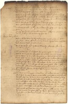 Dutch colonial council minutes, 16-20 June 1645