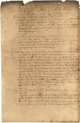 Dutch colonial council minutes, 8 October 1644