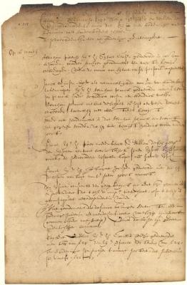 Dutch colonial council minutes, 9 March 1645