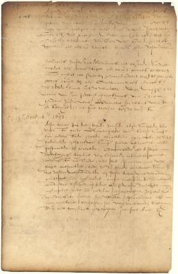 Dutch colonial council minutes, 12-14 November 1642